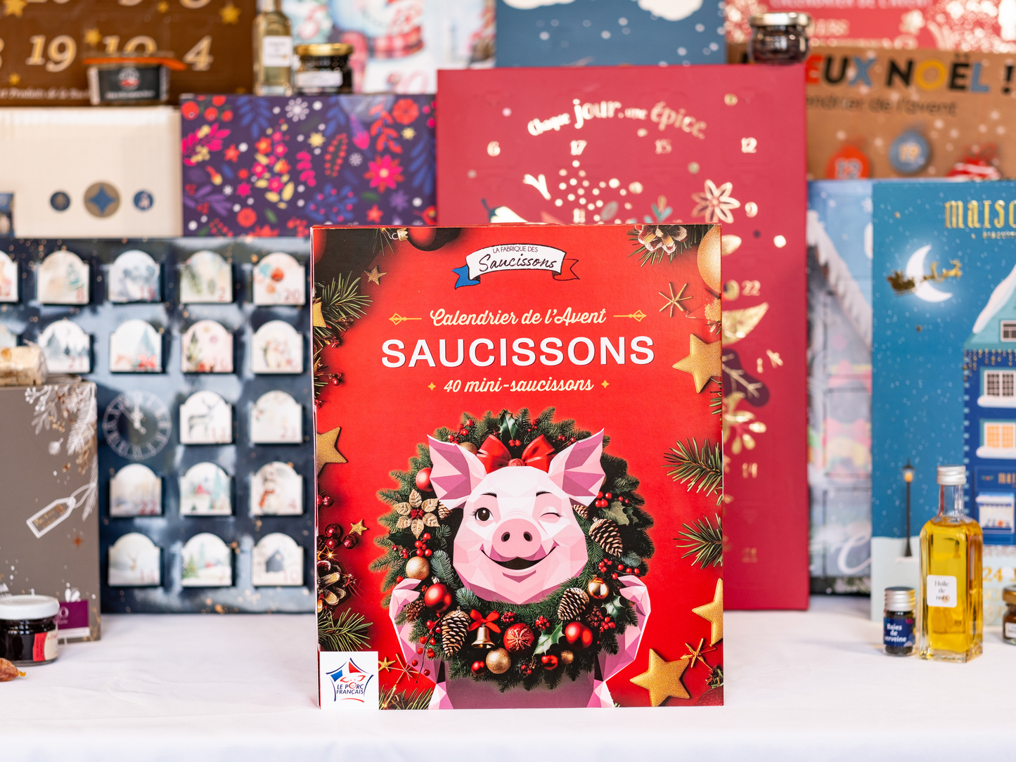 Calendrier de l'Avent Mini Saucisson 2025