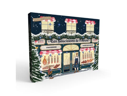 Calendrier de l'Avent 100% Saucisson