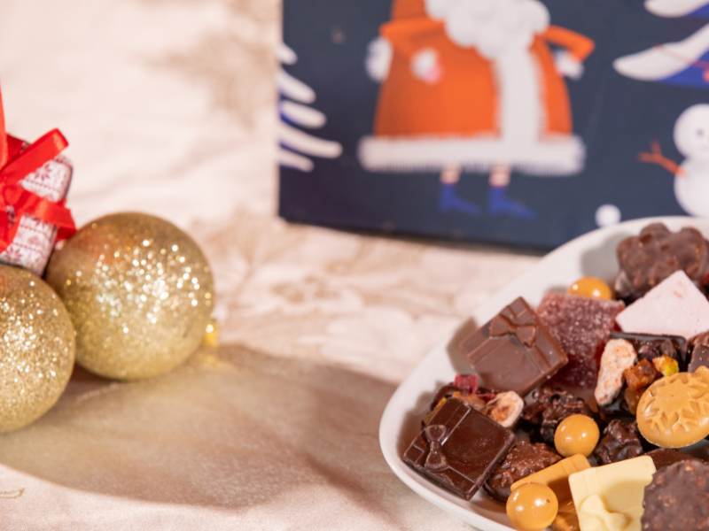 Calendrier de l'Avent douceurs chocolatés de Noël 2025