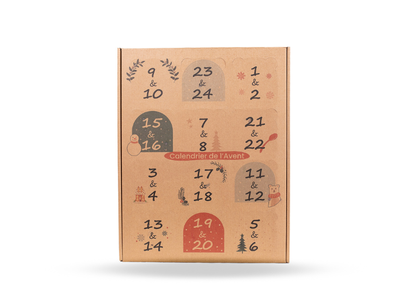 Calendrier de l'Avent Pâte à Tartiner artisanale 2025