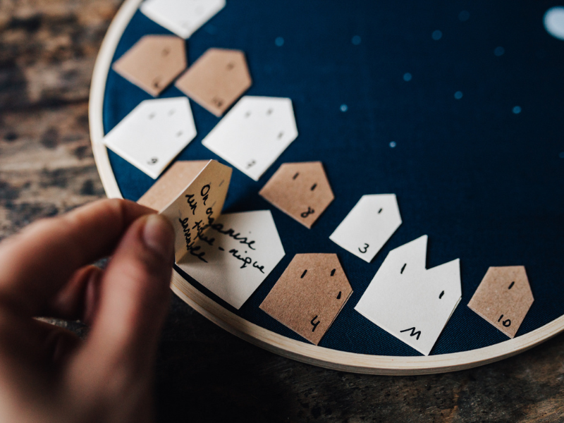 Calendrier de l'Avent DIY Moments à Partager