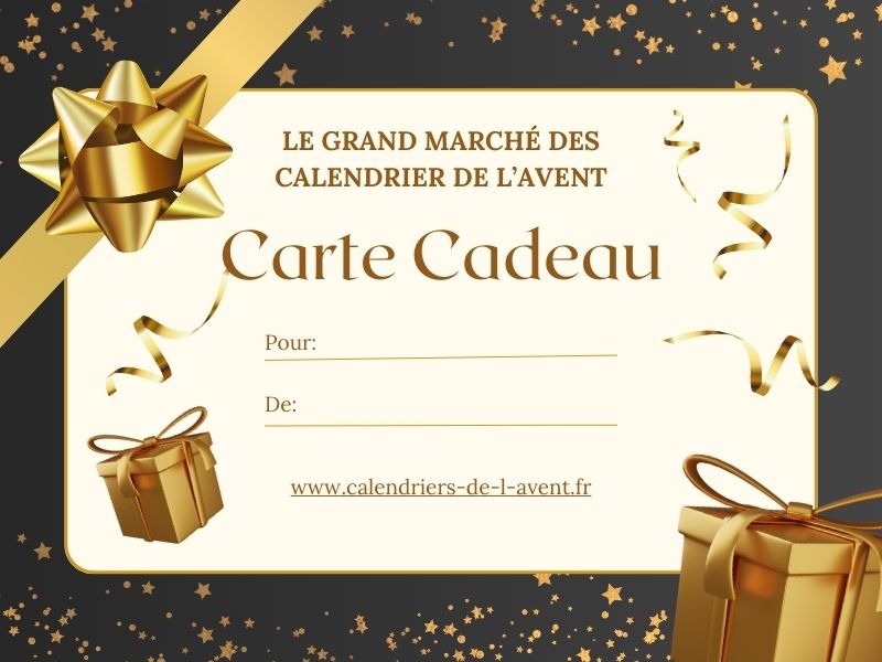 Carte-cadeau Calendrier de l'Avent