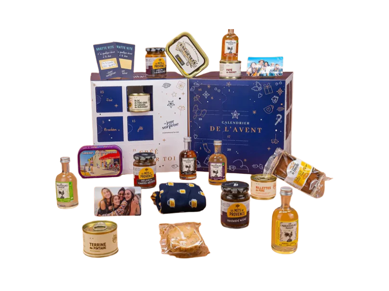 Calendrier de l'Avent Surprise pour Couple