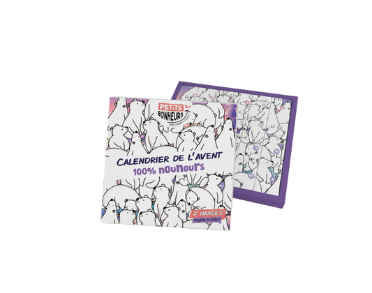 Calendrier de l'Avent Nounours en Chocolat