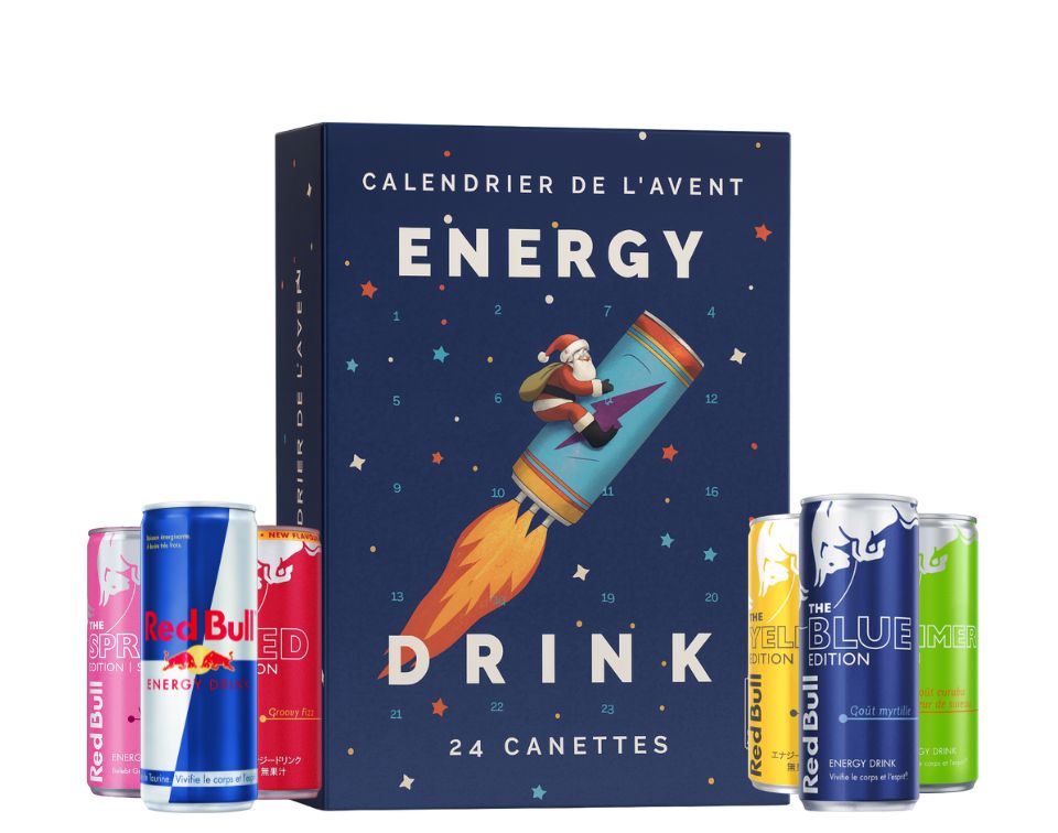 Calendrier de l'Avent Red Bull 2025 Calendrier de l'Avent Red Bull 2025