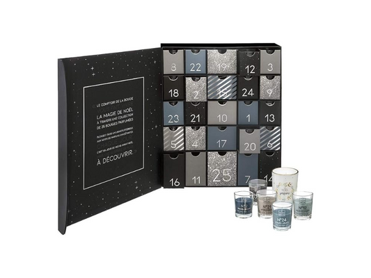 Calendrier de l'Avent Bougies Atmosphera