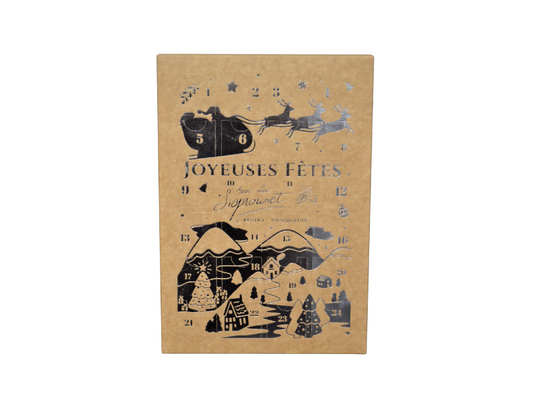 Calendrier de l'Avent Chocolat Pralinés Maison