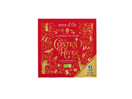 Calendrier de l'Avent 24 Thés & Tisanes BIO