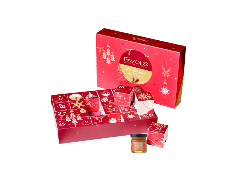 Calendrier de l'Avent Confiture Favols