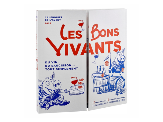 Calendrier de l'Avent Saucisson et Vin