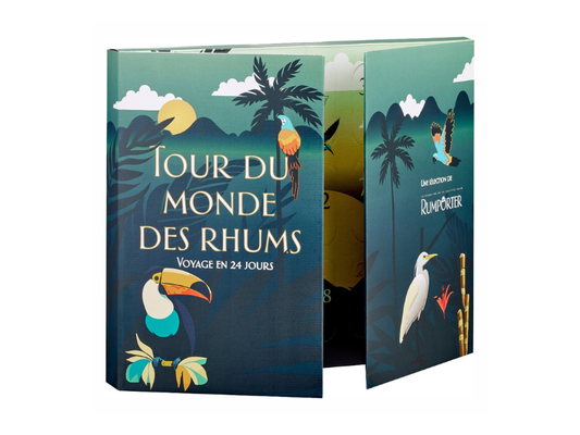 Calendrier de l'Avent Le Tour du Monde des Rhums