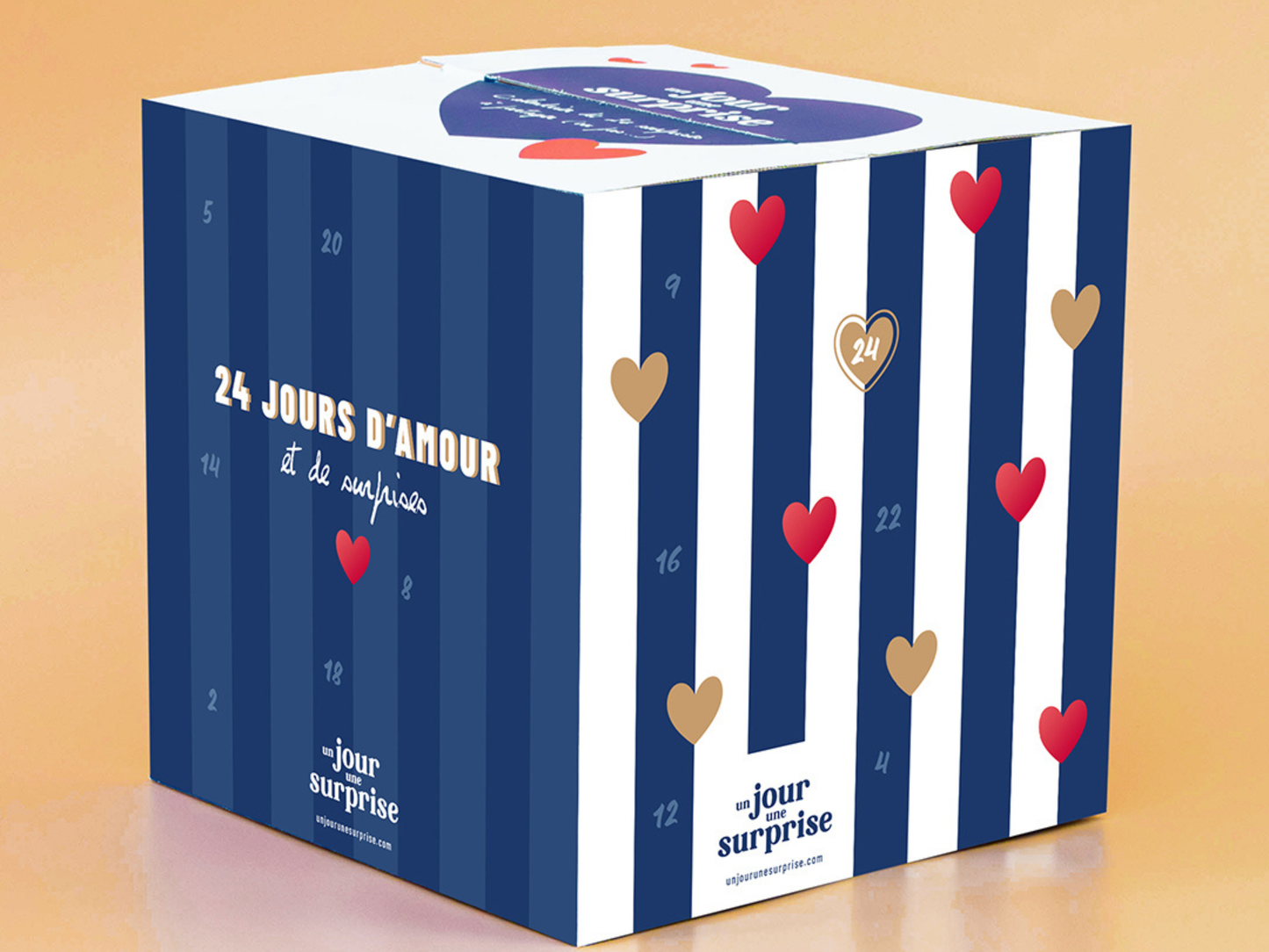 Calendrier de l'Avent Surprises pour Couple