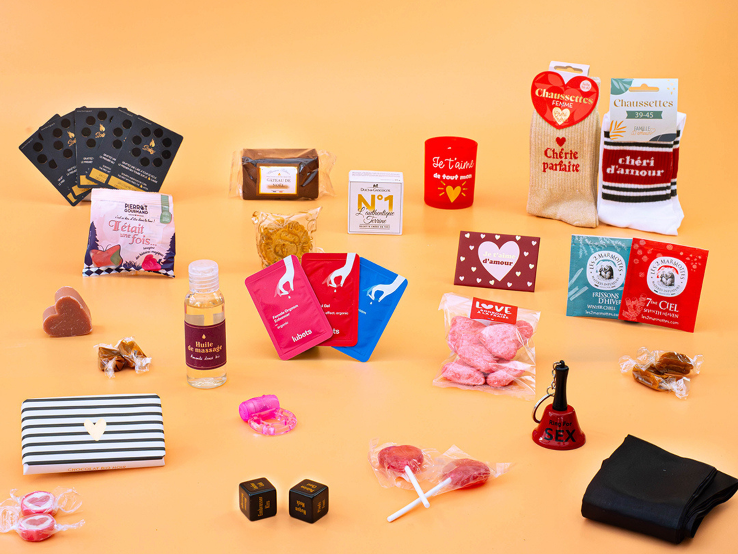 Calendrier de l'Avent Surprises pour Couple