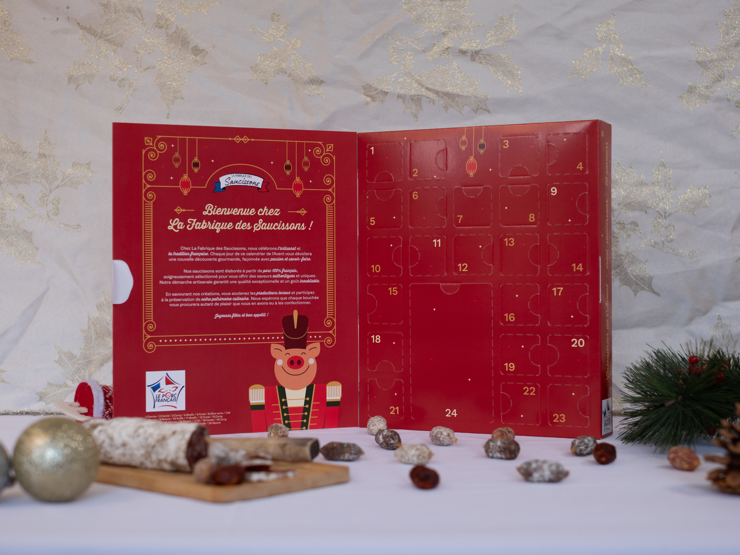 Calendrier de l'Avent Saucisson 2025
