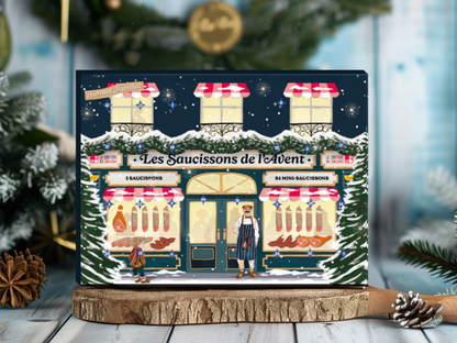 Calendrier de l'Avent 100% Saucisson