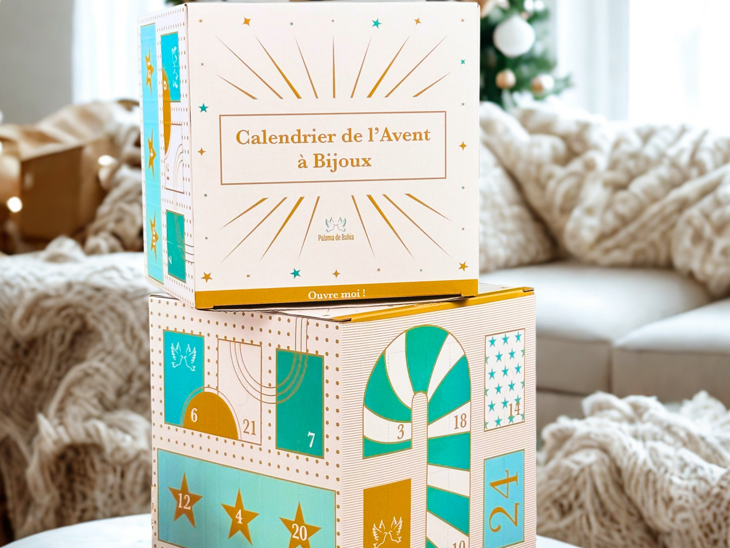 Calendrier de l'Avent Bijoux Noël