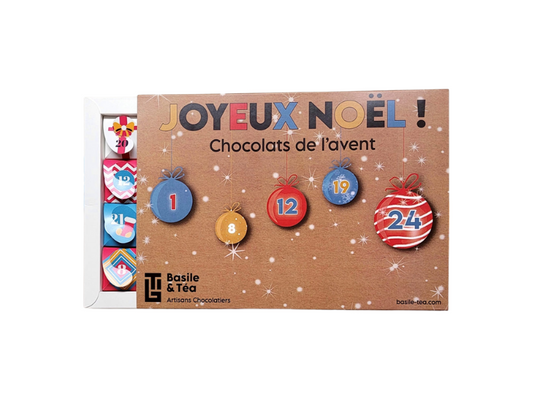 Calendrier de l'Avent 24 Chocolat de Noël