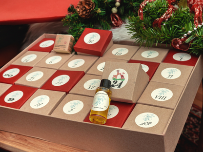 Calendrier de l'Avent cosmétiques naturels 2025