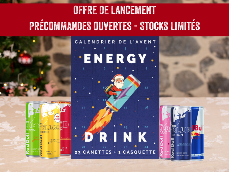Calendrier de l'Avent Red Bull 2025