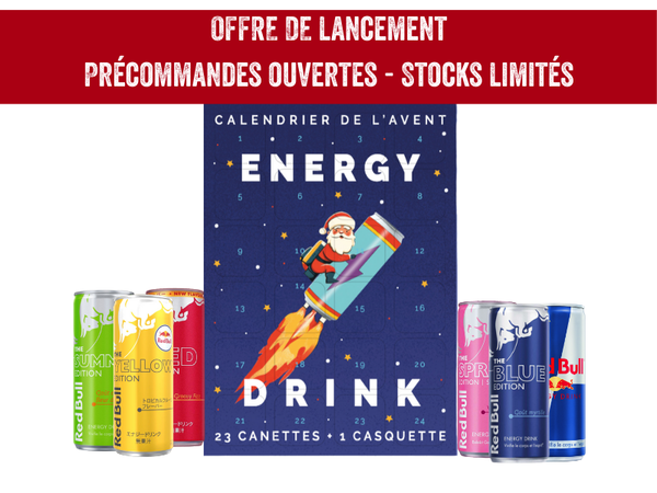 Calendrier de l'avent red bull