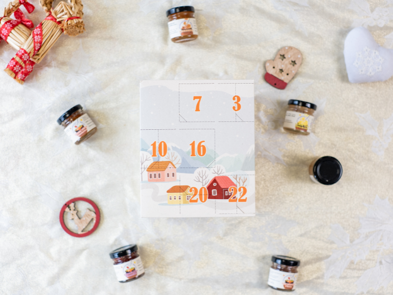 Calendrier Les Gourmandises de l'Avent