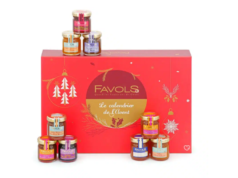 Calendrier de l'Avent Confitures Favols 2025