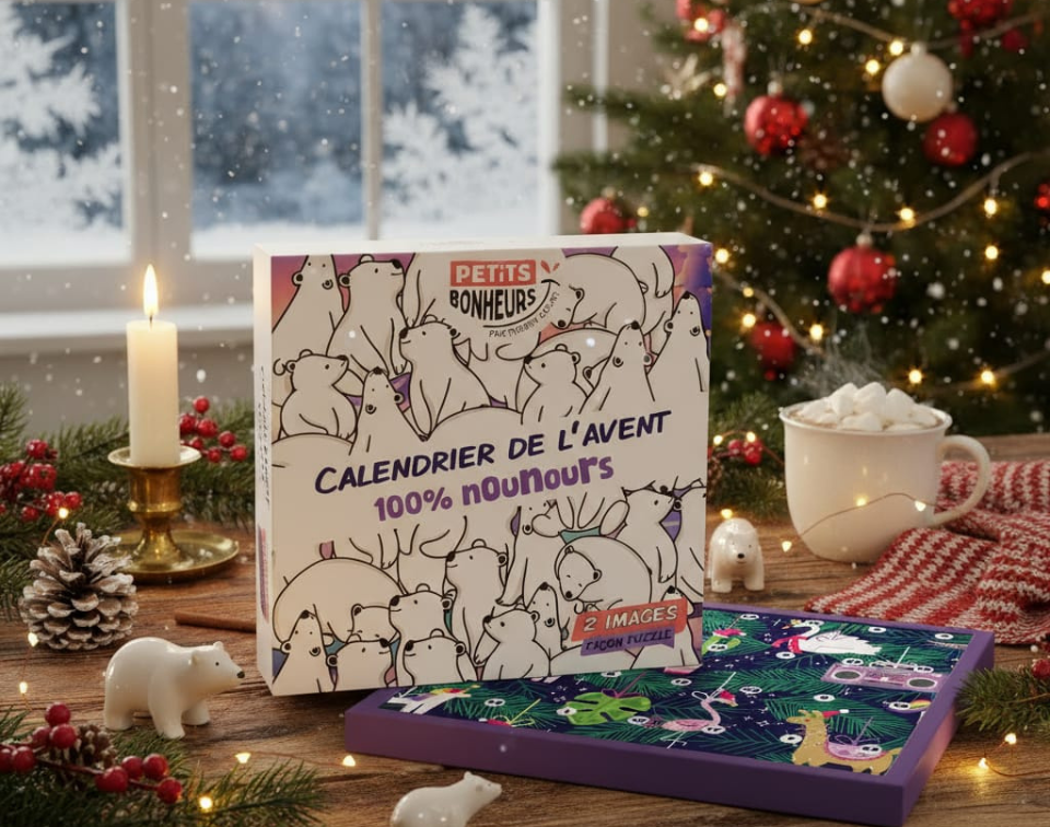 Calendrier de l'Avent Nounours en Chocolat