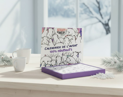 Calendrier de l'Avent Nounours en Chocolat