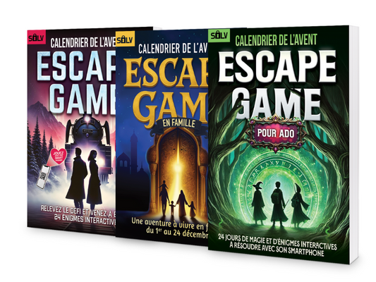Trio Calendrier de l'Avent Escape Game