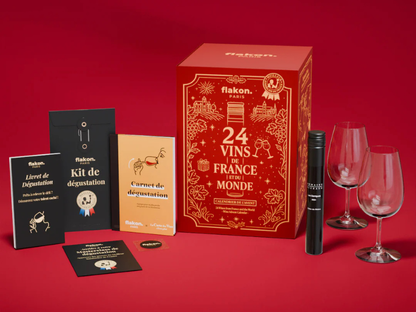 Calendrier de l’Avent Vin 2025 – 24 Vins de France et du Monde