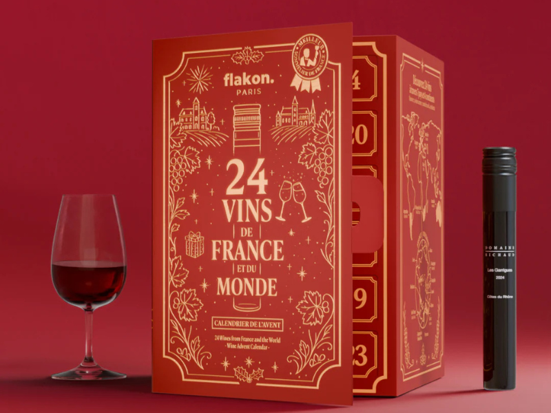 Calendrier de l’Avent Vin 2025 – 24 Vins de France et du Monde